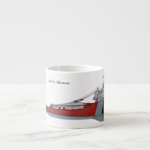 Taza De Espresso John G. Munson corte espresso mug