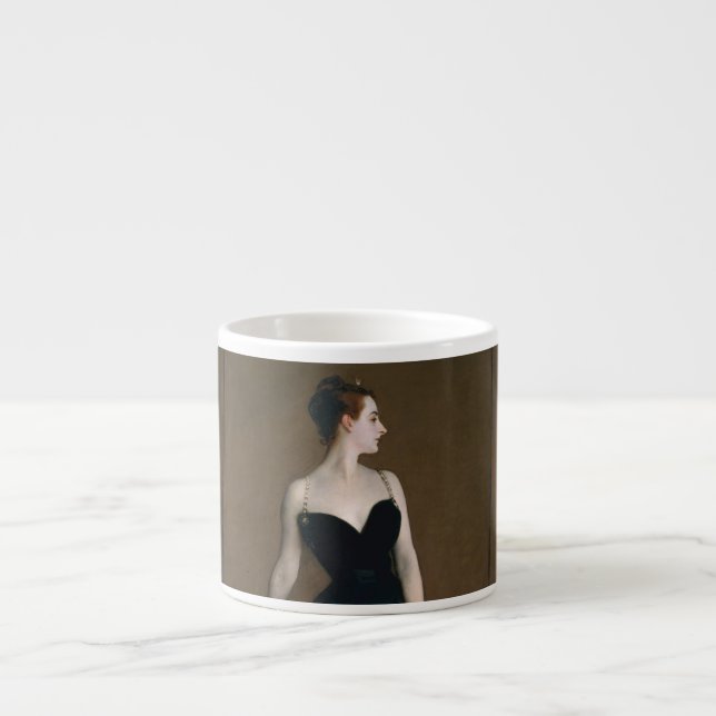 Taza De Espresso John Singer Sargent Madame X Classic Retrato (Frente)
