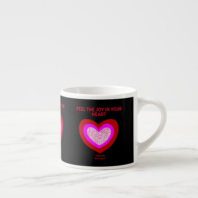 Taza De Espresso Joyful Heart Espresso Mug (Derecha)
