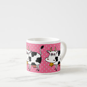 Taza De Espresso Jugo de Vaca
