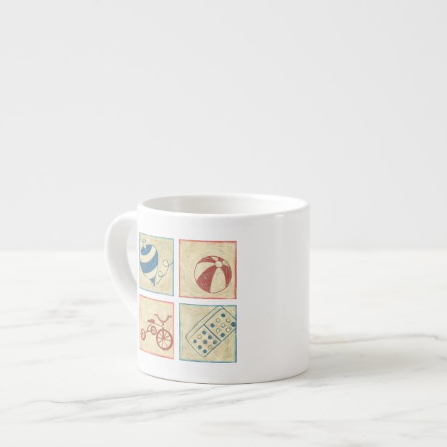 Taza De Espresso Juguetes infantiles de Chariklia Zarris (Izquierda)