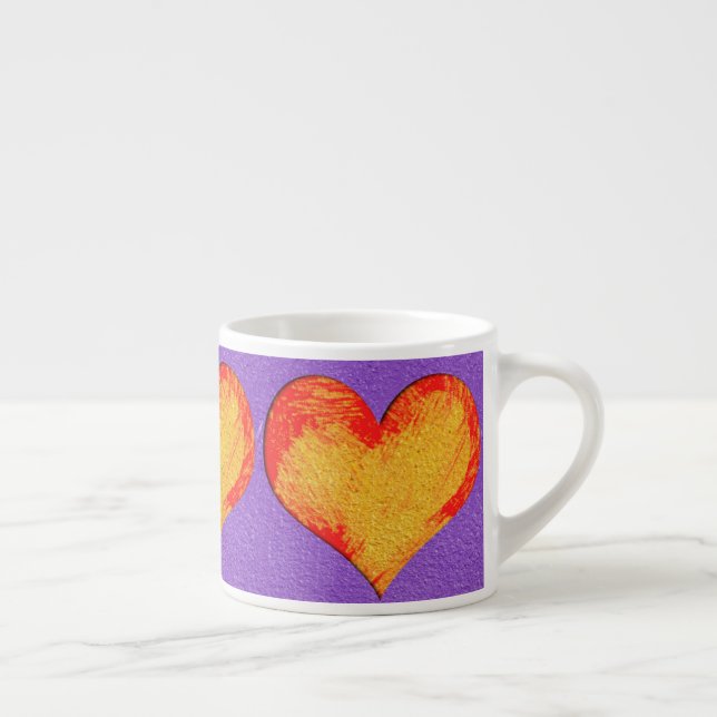 Taza De Espresso Jumbo-Espresso-Tasse für Verliebte (Derecha)
