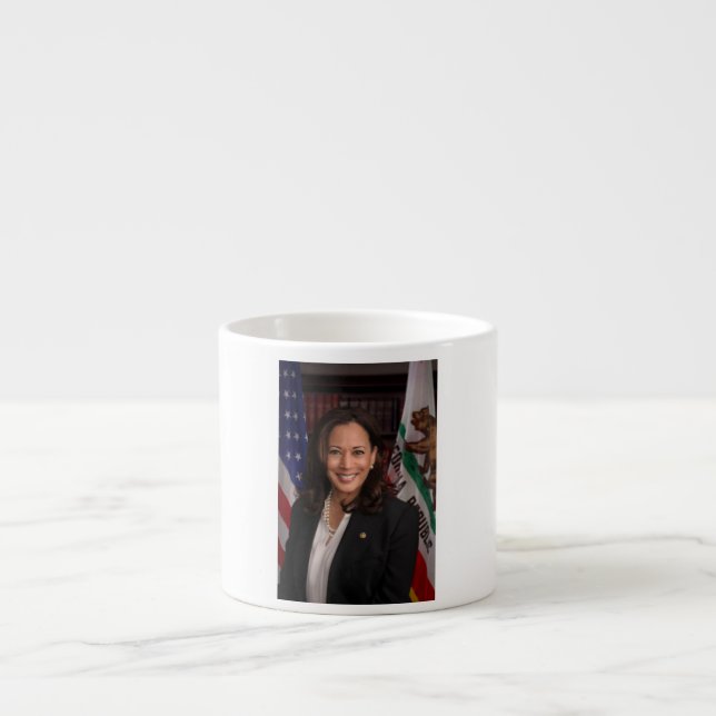 Taza De Espresso Kamala Harris Candidato a presidente US 2024 (Frente)