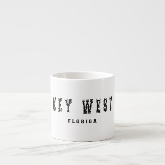 Taza De Espresso Key West la Florida (Frente)