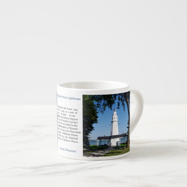 Taza De Espresso Kimberly Point Lighthouse mug (Derecha)