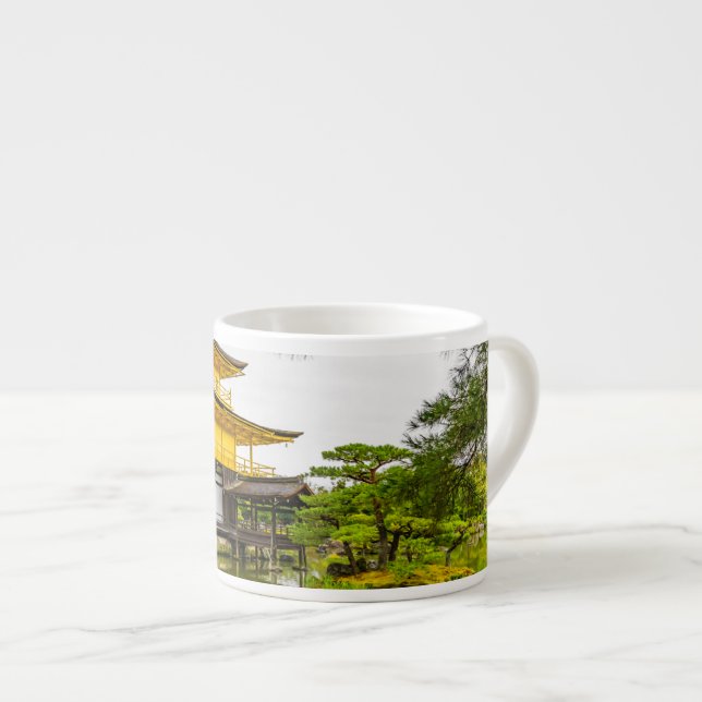 Taza De Espresso Kinkaku-ji, el pabellón dorado, Kioto (Derecha)