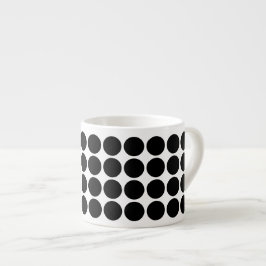 Taza De Espresso KUSAMA pequeño ESPRESSO CUP de 6 oz