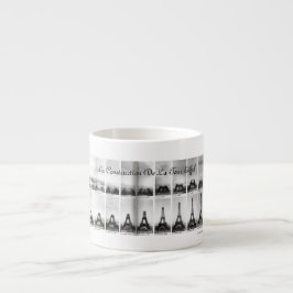 Taza De Espresso La construcción de la torre Eiffel