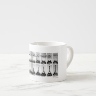 Taza De Espresso La construcción de la torre Eiffel