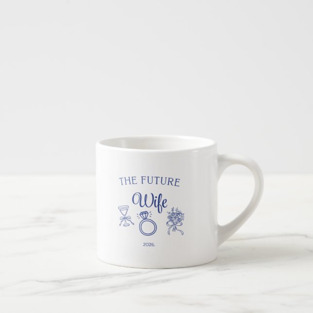 Taza De Espresso La futura esposa  (Derecha)