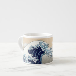 Taza De Espresso La gran ola de Kanagawa