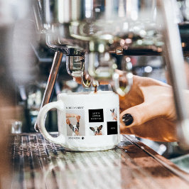 Taza De Espresso La mejor madre del perro del mundo | Fotografía de
