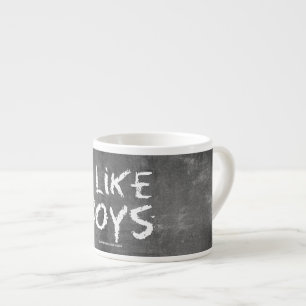 Taza De Espresso La pizarra sucia oscura de SlipperyJoe's Me gustan