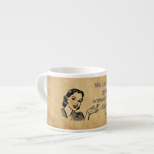 Taza De Espresso La princesa de SlipperyJoe aplaude caminar diverti