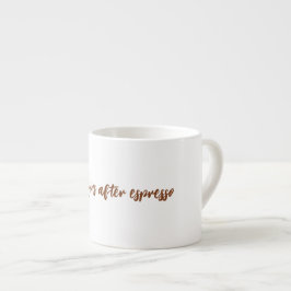 Taza De Espresso La vida comienza después del espresso