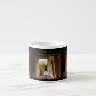 Taza De Espresso La vida, la aventura continúa
