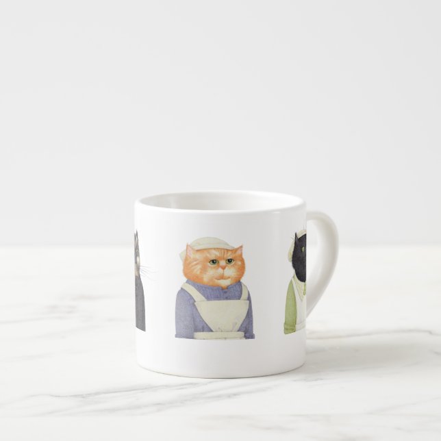 Taza De Espresso LADY CATS Espresso Cup (Derecha)