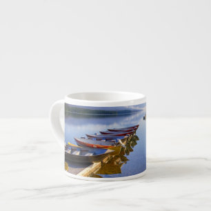 Taza De Espresso Lago McDonald, Parque Nacional Glaciar, Montana,