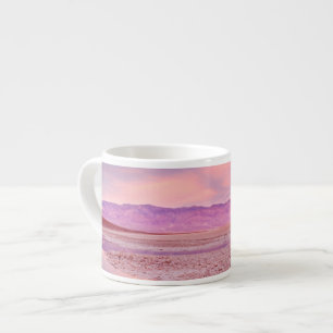 Taza De Espresso Lago water, Badwater, Death Valley