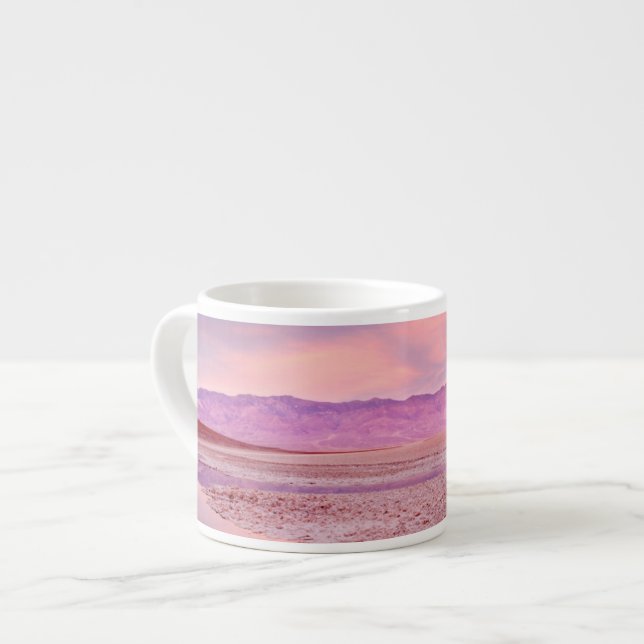 Taza De Espresso Lago water, Badwater, Death Valley (Izquierda)