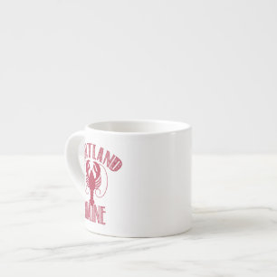Taza De Espresso Langosta de la tubería de Portland