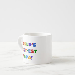 Taza De Espresso Las mejores camisetas y regalos de la papá del
