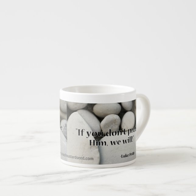 Taza De Espresso ¡Las Rocas Lo Alabarán! (Derecha)