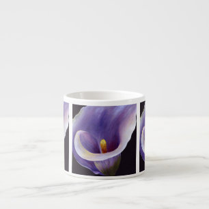 Taza De Espresso Lavender Calla Lily