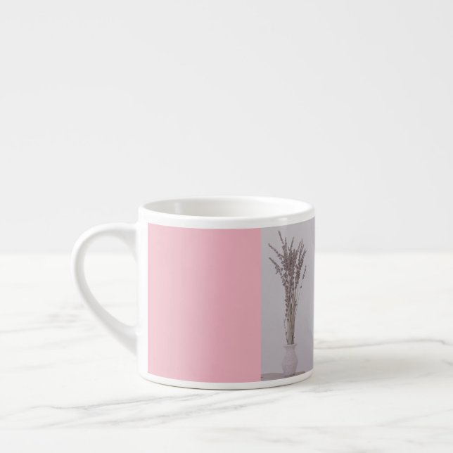 Taza De Espresso Lavender Espresso Mug (Izquierda)