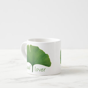 Taza De Espresso Leaf Gingko