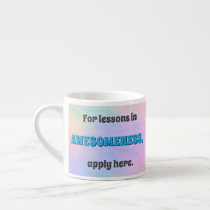 Taza De Espresso Lecciones de Increíble
