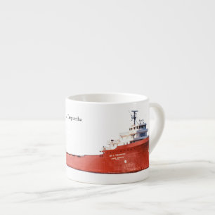 Taza De Espresso Lee A. Tregurtha cutout espresso mug