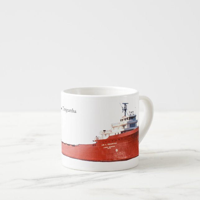 Taza De Espresso Lee A. Tregurtha cutout espresso mug (Derecha)