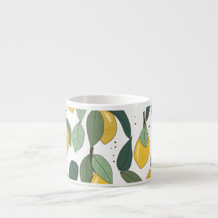 Taza De Espresso Lemon Tropical: Brillante Viña sin Marea