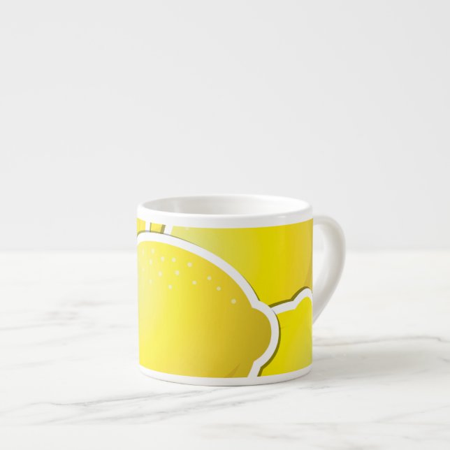 Taza De Espresso Lemones divertidos (Derecha)