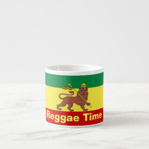 Taza De Espresso León del reggae de Rasta de Judah