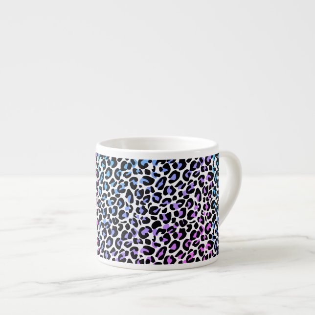 Taza De Espresso Leopard Print Espresso Mug (Derecha)