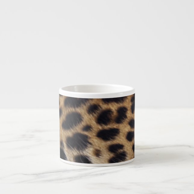 Taza De Espresso Leopardo (Frente)