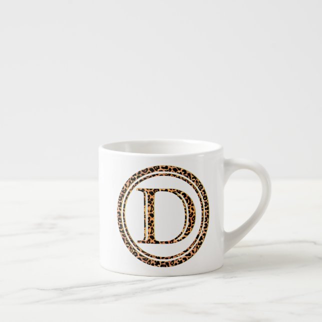 Taza De Espresso leopardo D (Derecha)