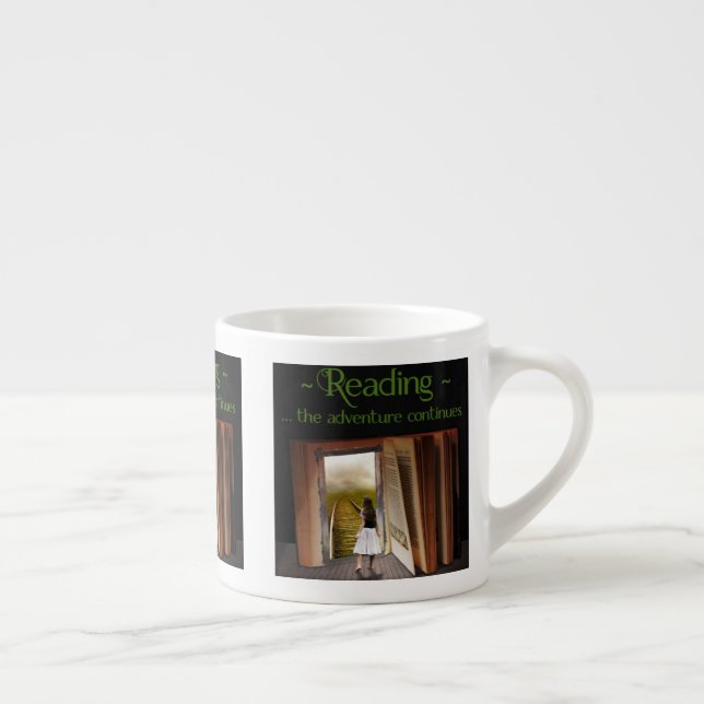 Taza De Espresso Leyendo, la aventura continúa (Derecha)