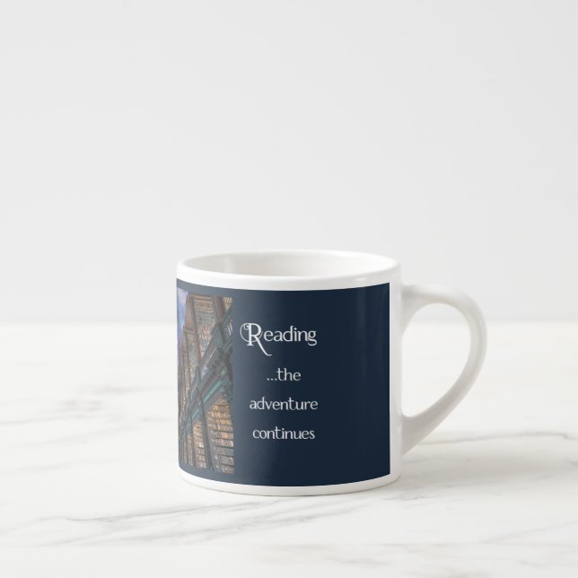 Taza De Espresso Leyendo, la aventura continúa (Derecha)