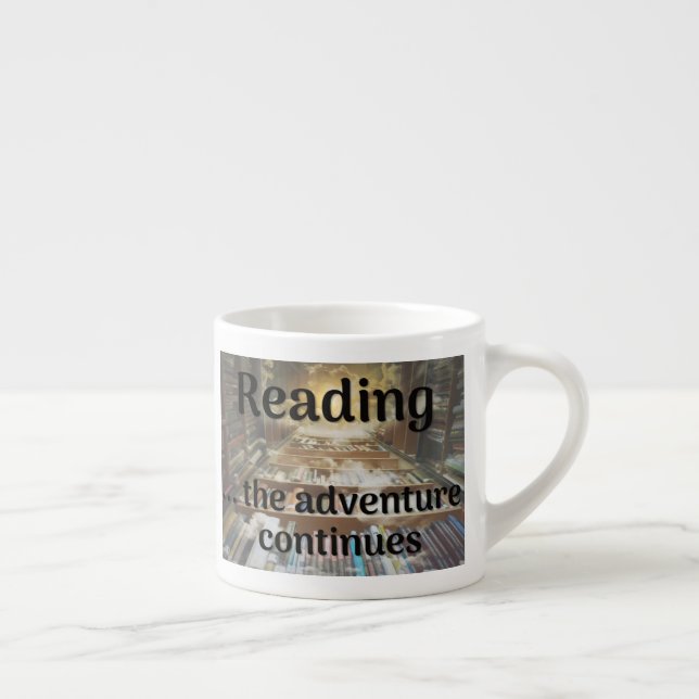 Taza De Espresso Leyendo, la aventura continúa (Derecha)