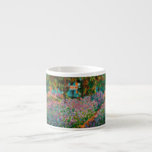 Taza De Espresso Lirios jardín de Monet Giverny flores