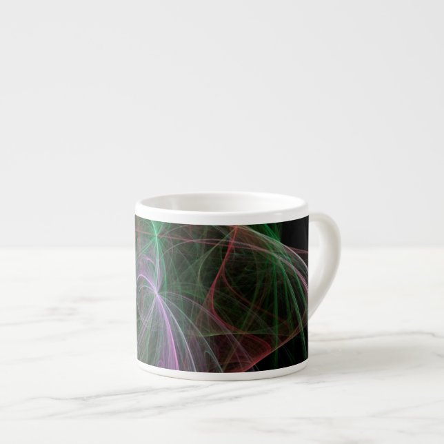 Taza De Espresso Llama Espacial (Derecha)