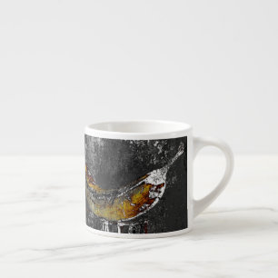 Taza De Espresso llano de plátano
