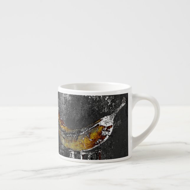 Taza De Espresso llano de plátano (Derecha)