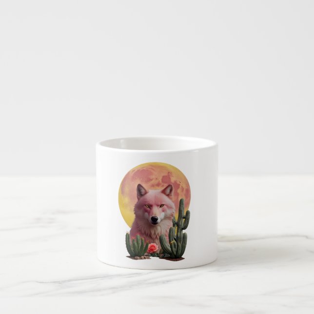 Taza De Espresso Lobo6: (Frente)