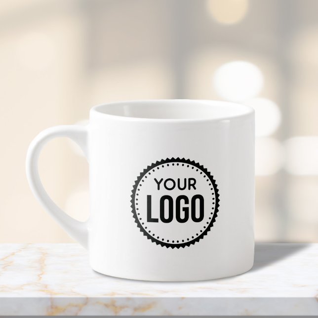 Taza De Espresso Logotipo de empresa personalizado (Subido por el creador)