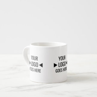 Taza De Espresso Logotipo de negocios de fácil Personalizado