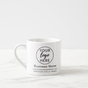 Taza De Espresso Logotipo empresarial promocional personalizado